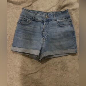 I am selling blue Jean shorts in a size 30